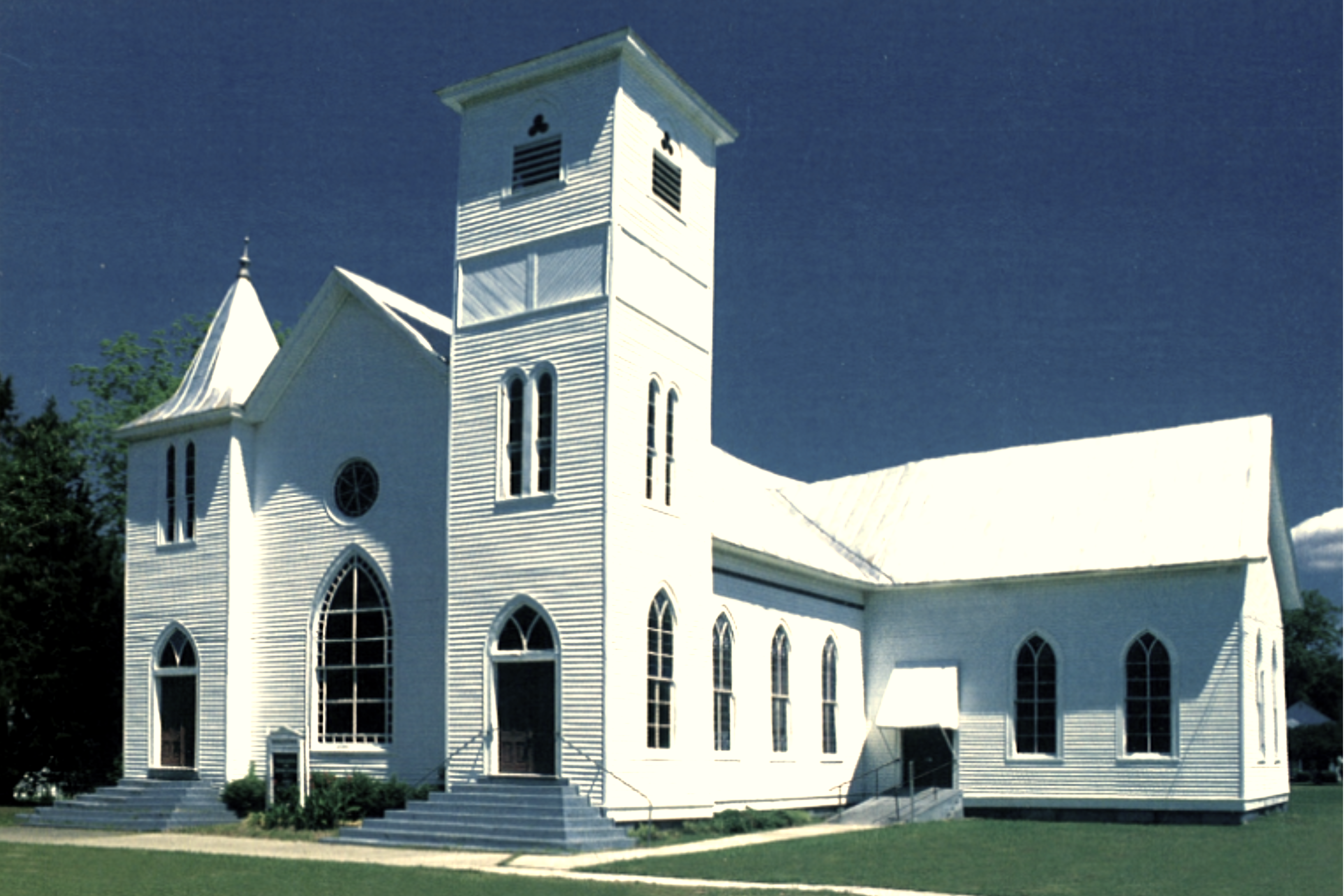 Kadesh A. M. E. Zion Church exterior in 2002, prior to Hurricane Isabel. Image courtesy of Norman Brinkley, Jr.